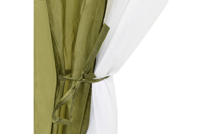 Bassengtelt stoff 660x580x250 cm grønn - Hage - Utendørsbad - Bassengtilbehør - Øvrig Bassengtilbehør