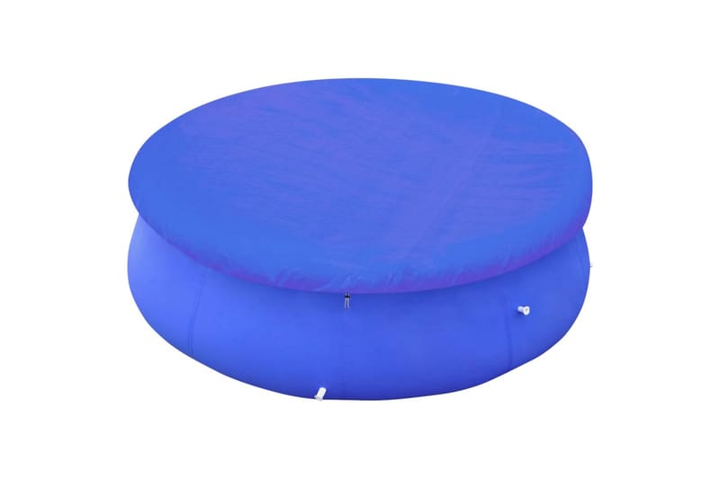 Bassengtrekk 2 stk PE rund 460 cm 90 g/m² - Blå - Hage - Utendørsbad - Bassengtilbehør - Øvrig Bassengtilbehør