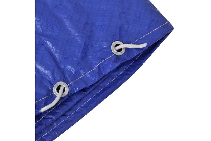 Bassengtrekk 2 stk PE rund 460 cm 90 g/m² - Blå - Hage - Utendørsbad - Bassengtilbehør - Øvrig Bassengtilbehør
