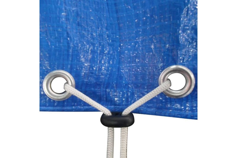 Bassengtrekk 2 stk PE rund 460 cm 90 g/m² - Blå - Hage - Utendørsbad - Bassengtilbehør - Øvrig Bassengtilbehør