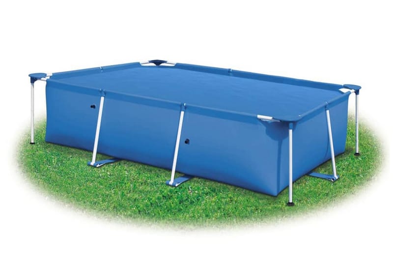 Bassengtrekk blå 400x200 cm PE - Hage - Utendørsbad - Bassengtilbehør - Øvrig Bassengtilbehør