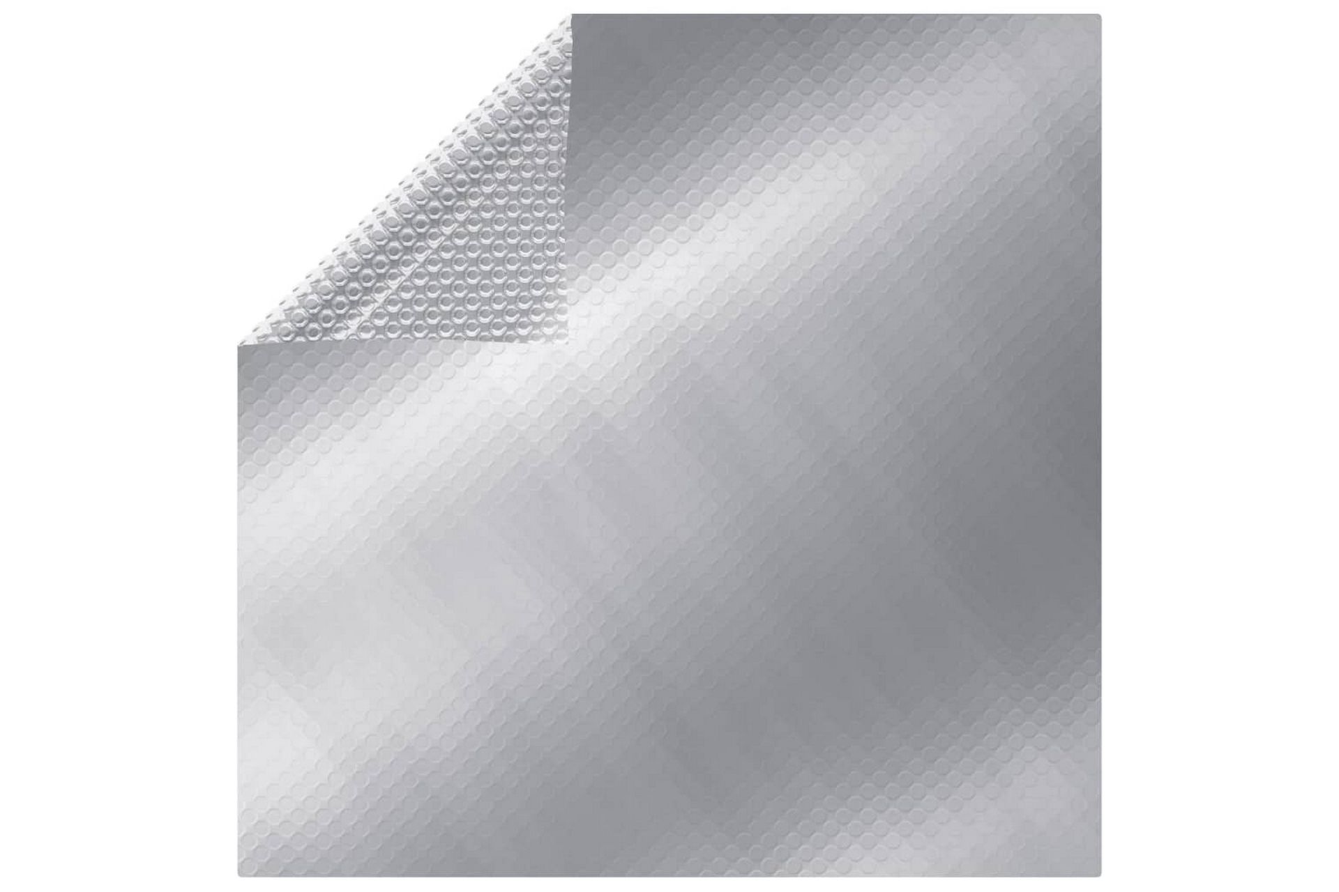 Bassengtrekk rektangulært 600x400 cm PE sølv - Silver - Hage - Utendørsbad - Bassengtilbehør - Øvrig Bassengtilbehør