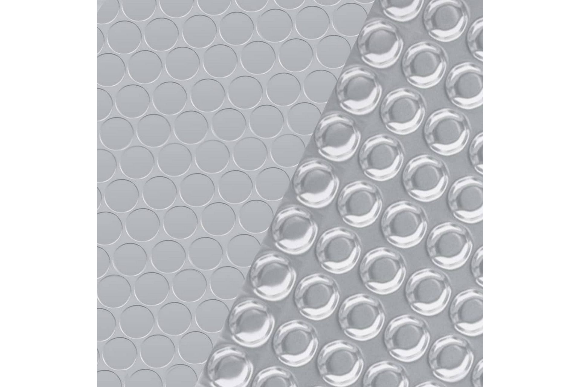 Bassengtrekk sølv 260x160 cm PE - Silver - Hage - Utendørsbad - Bassengtilbehør - Øvrig Bassengtilbehør