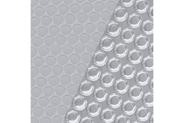 Bassengtrekk sølv 260x160 cm PE - Silver - Hage - Utendørsbad - Bassengtilbehør - Øvrig Bassengtilbehør