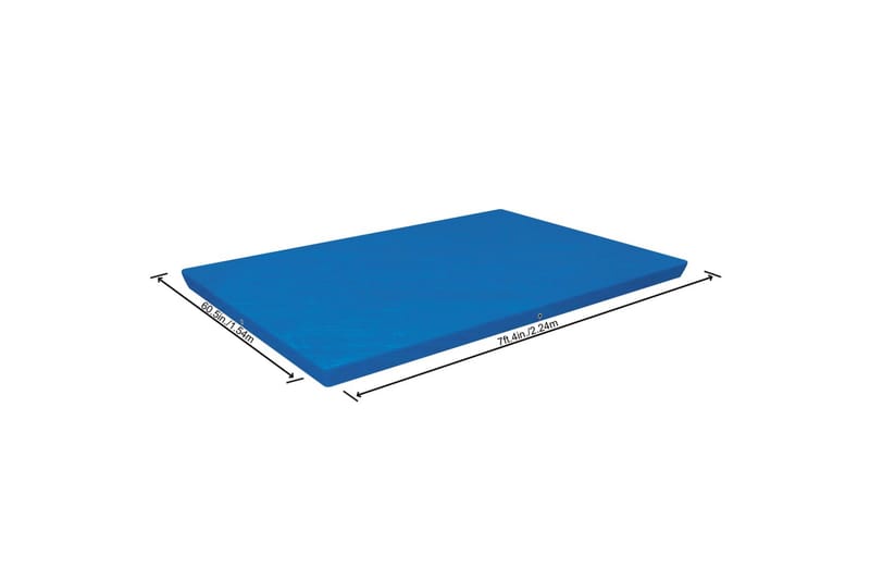 Bestway Bassengtrekk Flowclear 221x150 cm - Blå - Bassengtrekk & bassengbeskyttelse - Øvrig Bassengtilbehør