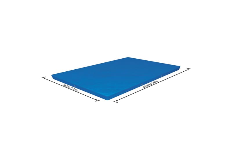 Bestway Bassengtrekk Flowclear 259x170 cm - Blå - Hage - Utendørsbad - Bassengtilbehør - Øvrig Bassengtilbehør