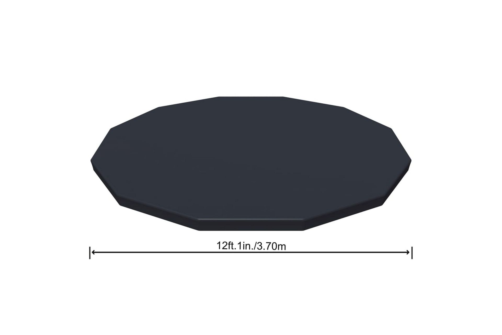 Bestway Bassengtrekk Flowclear 366 cm - Grå - Hage - Utendørsbad - Bassengtilbehør - Øvrig Bassengtilbehør