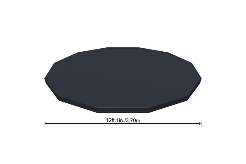 Bestway Bassengtrekk Flowclear 366 cm - Grå - Hage - Utendørsbad - Bassengtilbehør - Øvrig Bassengtilbehør