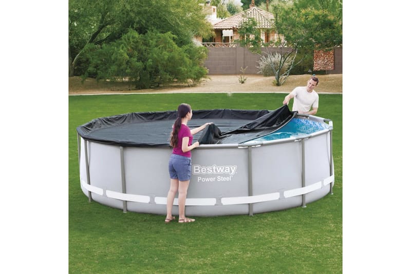 Bestway Bassengtrekk Flowclear 427 cm - Grå - Hage - Utendørsbad - Bassengtilbehør - Øvrig Bassengtilbehør
