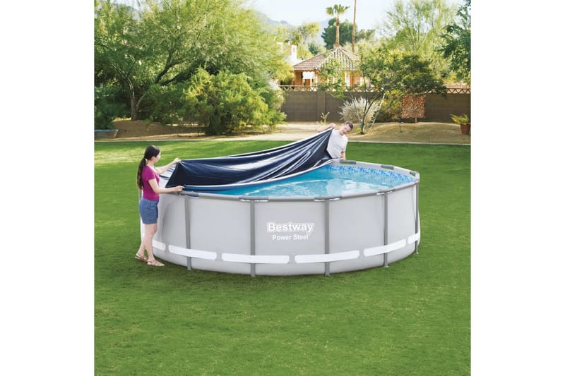 Bestway Bassengtrekk Flowclear 427 cm - Grå - Hage - Utendørsbad - Bassengtilbehør - Øvrig Bassengtilbehør
