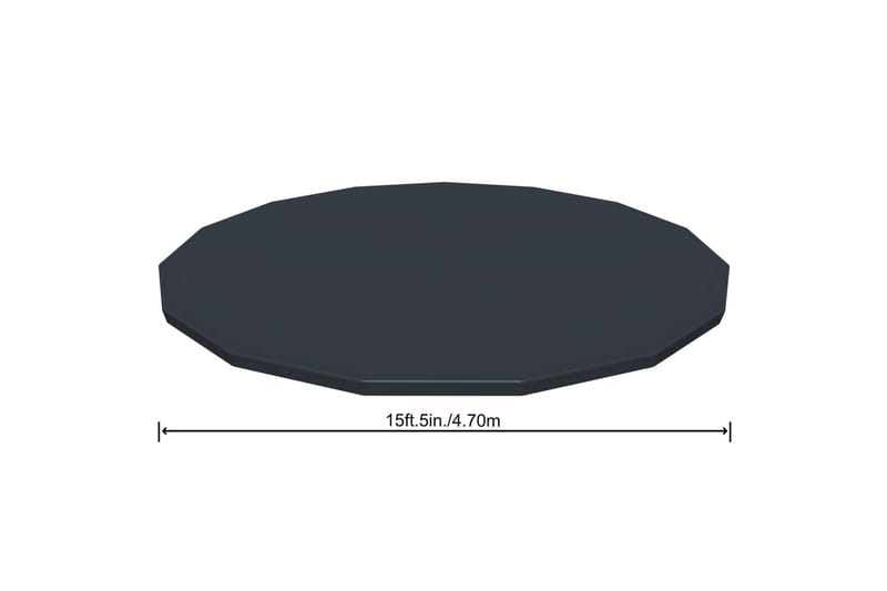 Bestway Bassengtrekk Flowclear 457 cm - Grå - Hage - Utendørsbad - Bassengtilbehør - Øvrig Bassengtilbehør