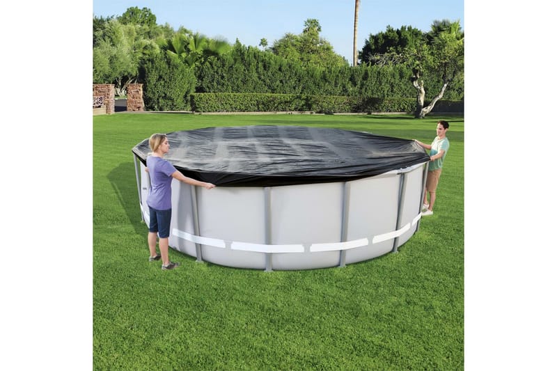 Bestway Bassengtrekk Flowclear 488 cm - Grå - Hage - Utendørsbad - Bassengtilbehør - Øvrig Bassengtilbehør