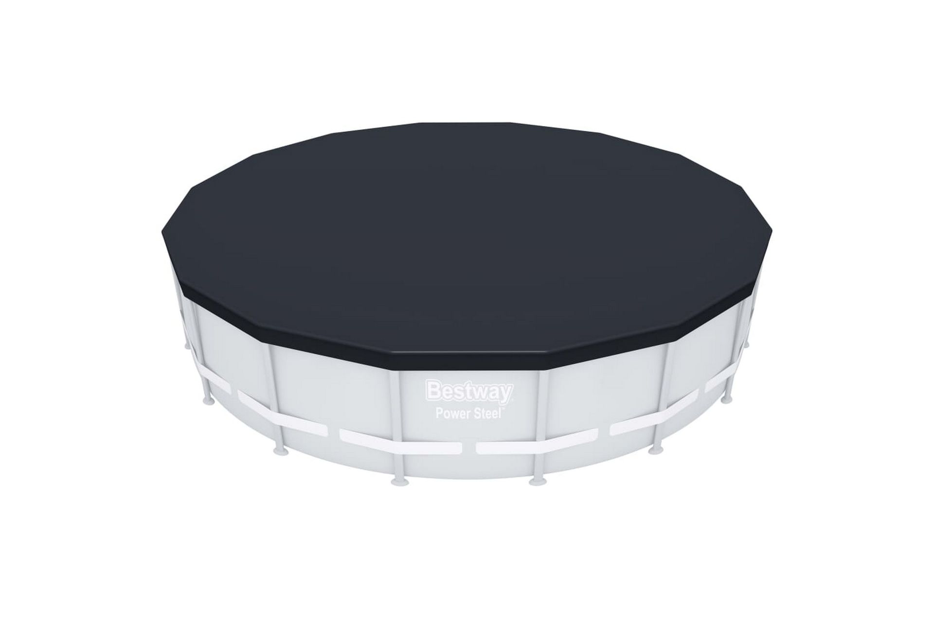 Bestway Bassengtrekk Flowclear 488 cm - Grå - Hage - Utendørsbad - Bassengtilbehør - Øvrig Bassengtilbehør