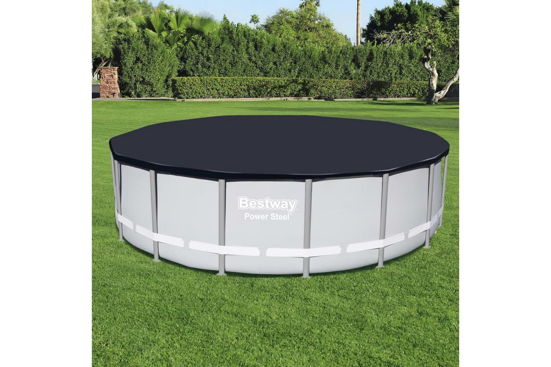 Bestway Bassengtrekk Flowclear 488 cm - Grå - Hage - Utendørsbad - Bassengtilbehør - Øvrig Bassengtilbehør