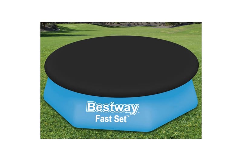 Bestway Bassengtrekk Flowclear Fast Set 240 cm - Svart - Bassengtrekk & bassengbeskyttelse - Øvrig Bassengtilbehør