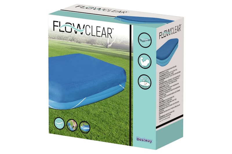 Bestway Flowclear bassengtrekk 305x183x56 cm - Blå - Hage - Utendørsbad - Bassengtilbehør - Øvrig Bassengtilbehør