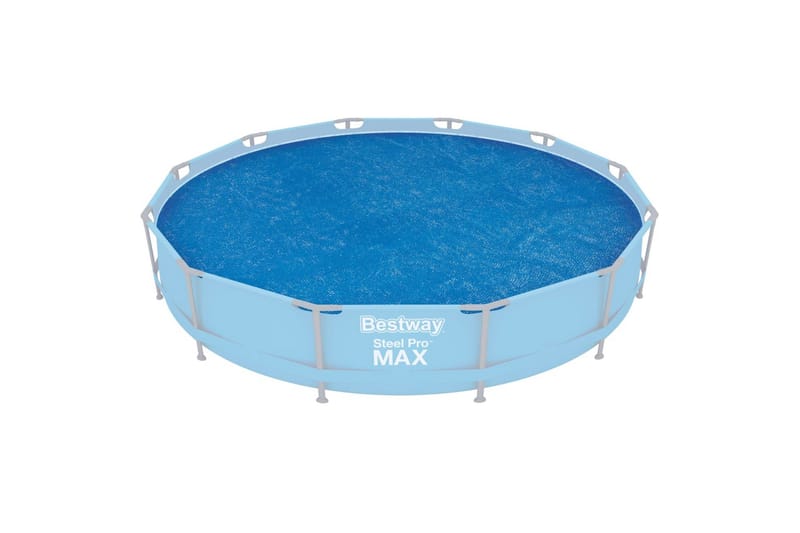 Bestway Soldrevet bassengtrekk Flowclear 356 cm - Blå - Hage - Utendørsbad - Bassengtilbehør - Øvrig Bassengtilbehør