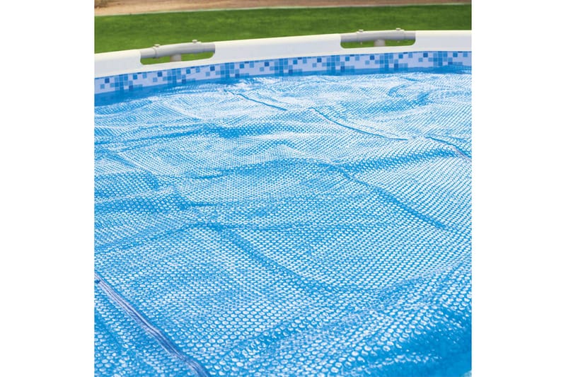 Bestway Soldrevet bassengtrekk Flowclear 427 cm - Blå - Hage - Utendørsbad - Bassengtilbehør - Øvrig Bassengtilbehør