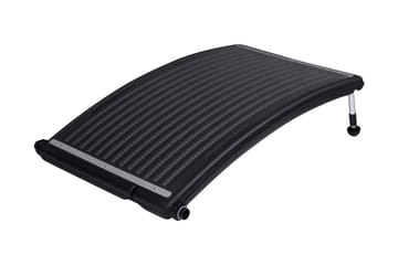 Solcellepanel for basseng buet 2 stk 110x65 cm - Svart - Hage - Utendørsbad - Bassengtilbehør - Øvrig Bassengtilbehør