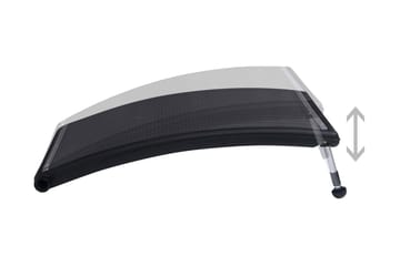 Solcellepanel for basseng buet 2 stk 110x65 cm - Svart - Hage - Utendørsbad - Bassengtilbehør - Øvrig Bassengtilbehør