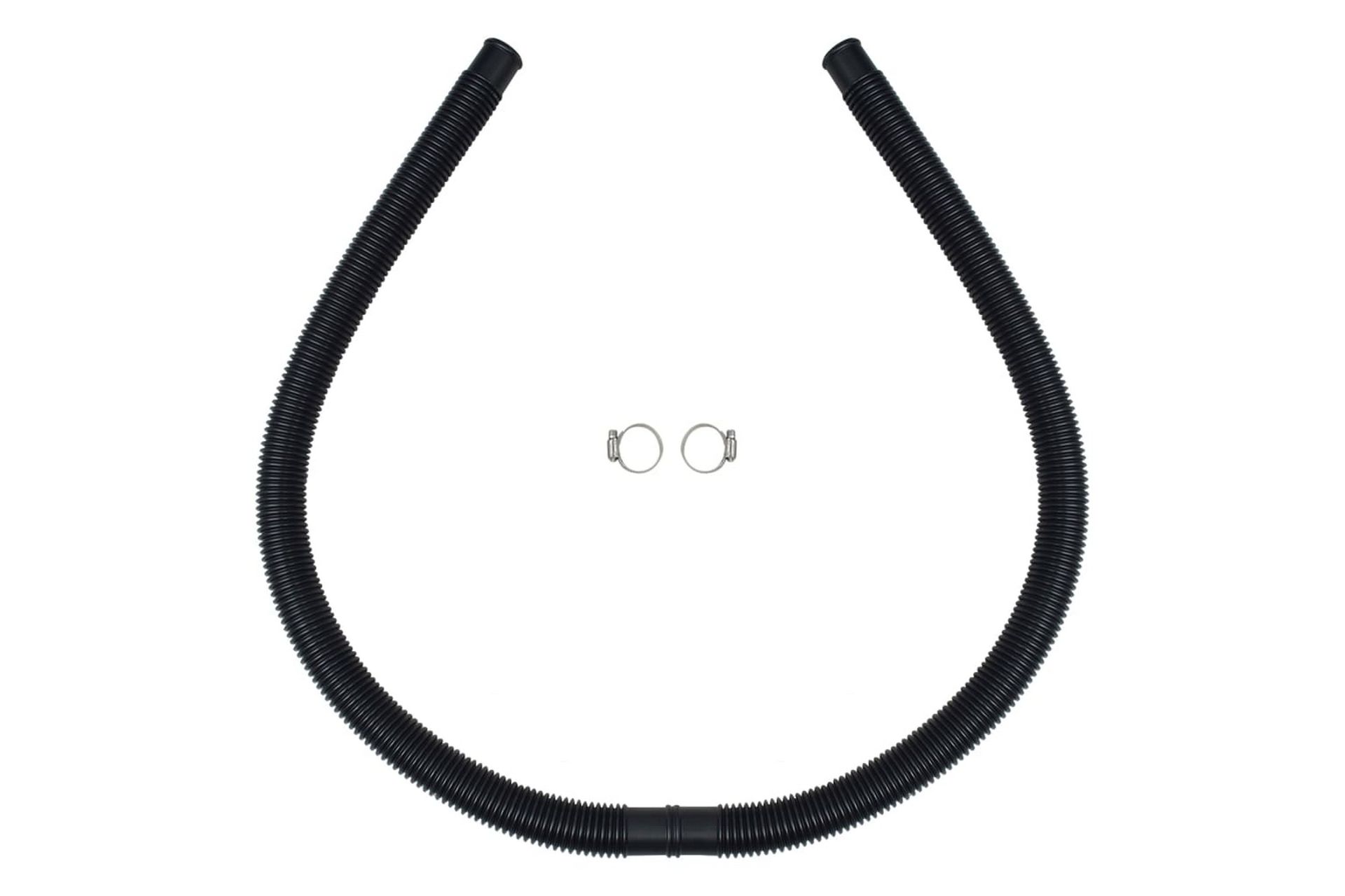 Solcellepanel for basseng buet 2 stk 110x65 cm - Svart - Hage - Utendørsbad - Bassengtilbehør - Øvrig Bassengtilbehør