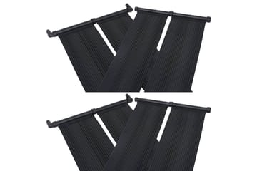 Soldrevne bassengvarmerpaneler 4 stk 80x310 cm - Hage - Utendørsbad - Bassengtilbehør - Øvrig Bassengtilbehør