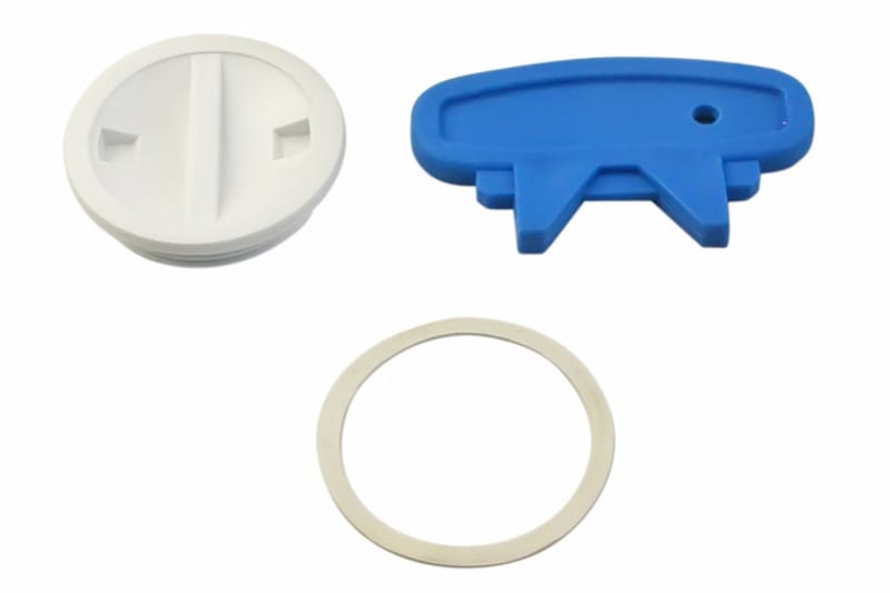 Vinterplugg til innløp, Blå|Hvit