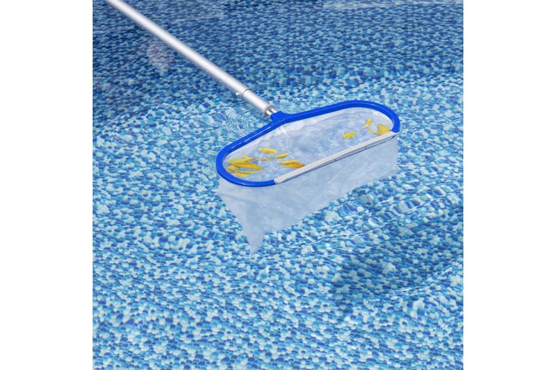 Flowclear AquaRake Deluxe Pool Leaf Skimmer Rund 3 cm Blå - Bestway - Hage - Utendørsbad - Bassengtilbehør - Bassenghåver