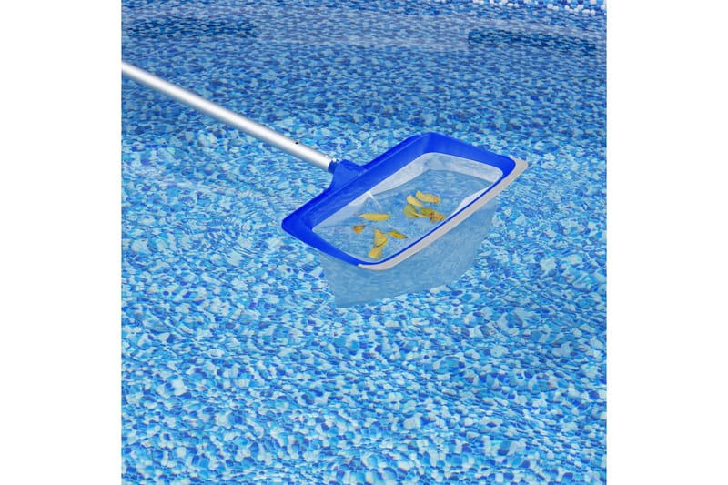 Flowclear AquaRake Pool Leaf Skimmer Rund 3 cm Blå - Bestway - Bassenghåver