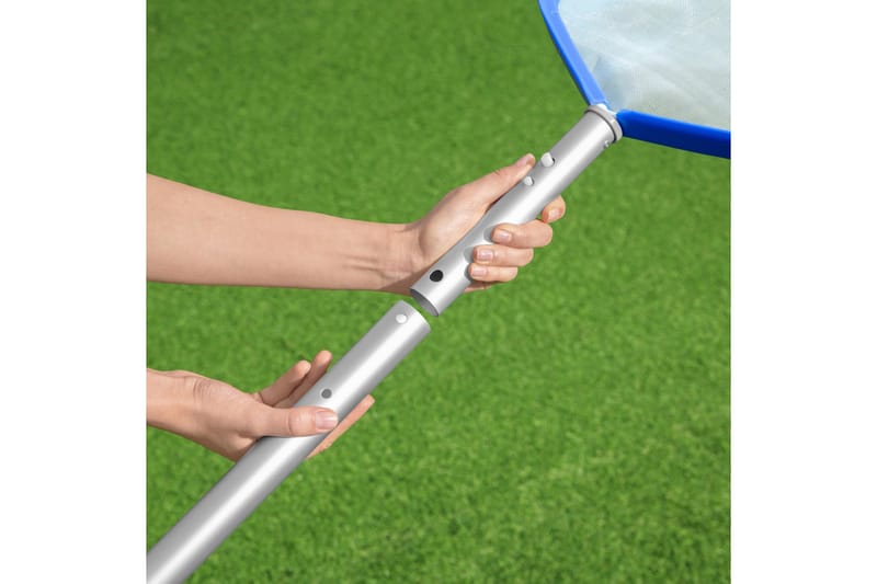 Flowclear AquaScoop Deluxe skimmer Rund 3 cm Blå - Bestway - Hage - Utendørsbad - Bassengtilbehør - Bassenghåver