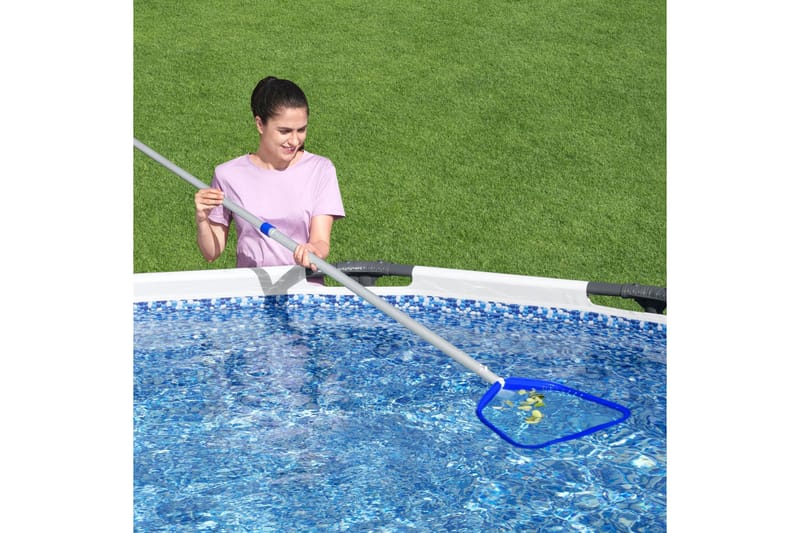Flowclear AquaScoop Deluxe skimmer Rund 3 cm Blå - Bestway - Hage - Utendørsbad - Bassengtilbehør - Bassenghåver