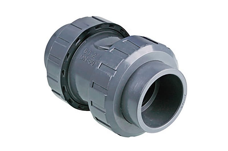 Tilbakeslagsventil PVC Planet Pool Ø 50 mm - Hage - Utendørsbad - Rengjøring til basseng - Sirkulasjonspumpe & bassengpumpe