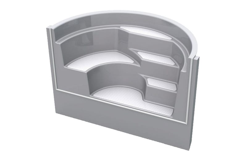 Trapp Planet Pool Malaga 225 Hvit, undefined