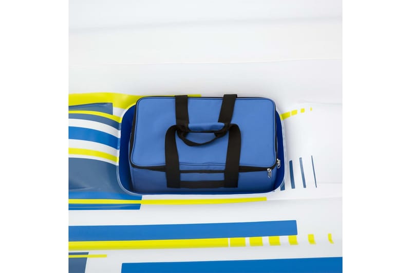 Bestway Oppblåsbar øy Tropical Breeze 389x274 cm - Hvit - Hage - Utendørsbad - Bassengtilbehør - Vannleketøy