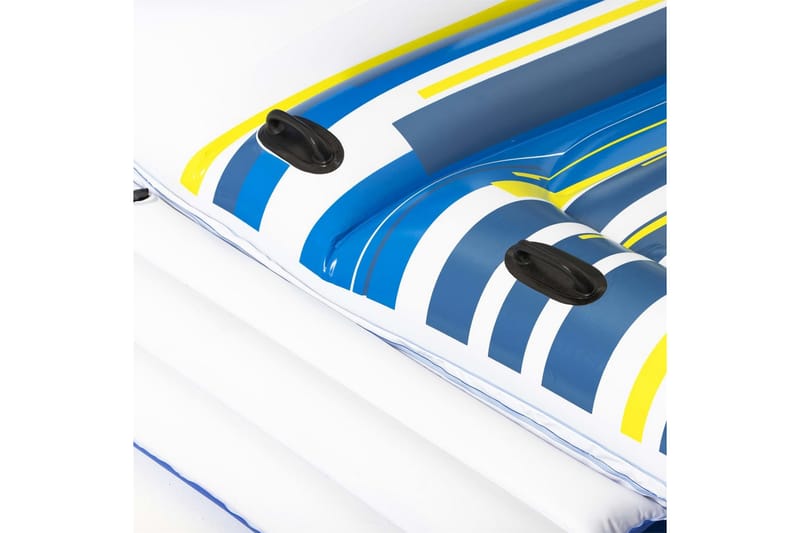 Bestway Oppblåsbar øy Tropical Breeze 389x274 cm - Hvit - Hage - Utendørsbad - Bassengtilbehør - Vannleketøy