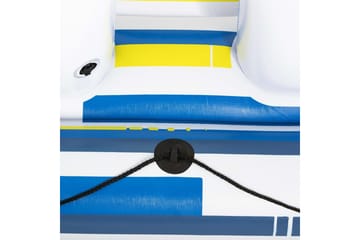 Bestway Oppblåsbar øy Tropical Breeze 389x274 cm - Hvit - Hage - Utendørsbad - Bassengtilbehør - Vannleketøy