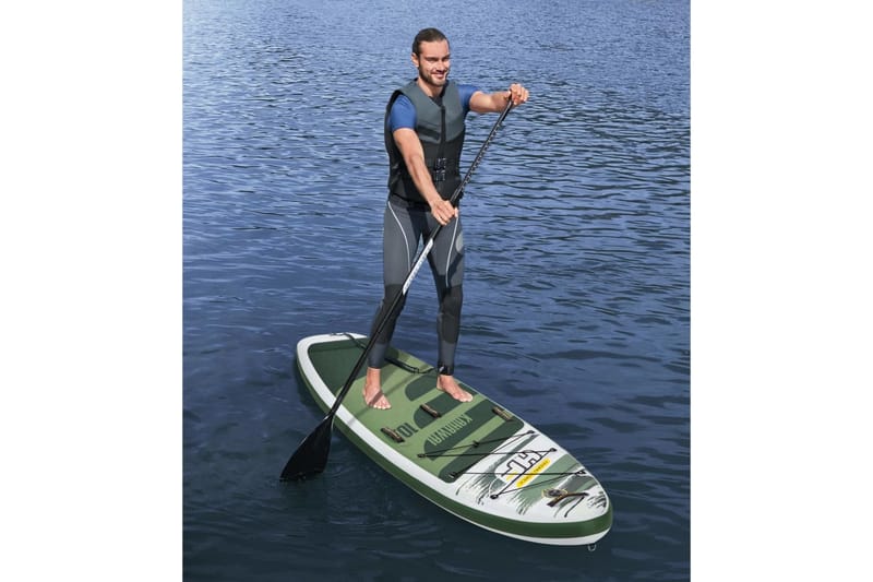 Bestway Oppblåsbart SUP-sett Hydro-Force Kahawai 310x86x15cm - Grønn - Hage - Utendørsbad - Bassengtilbehør - Vannleketøy