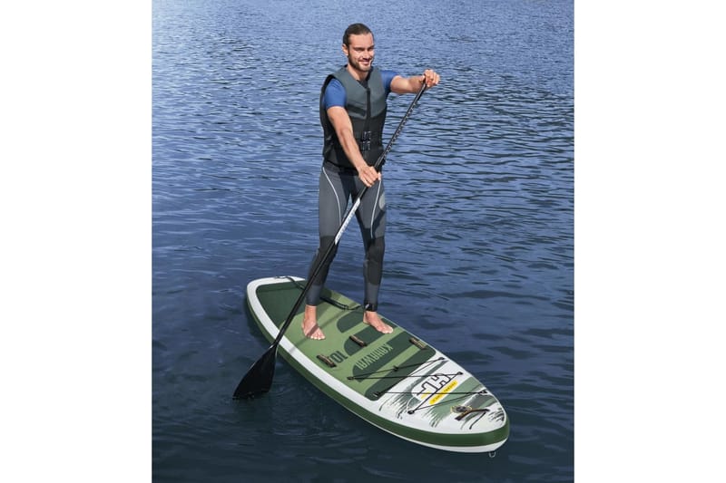 Bestway Oppblåsbart SUP-sett Hydro-Force Kahawai 310x86x15cm - Grønn - Utendørs spill - Vannleketøy