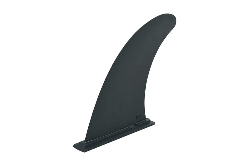 Senterfinne for SUP-padlebrett 18,3x21,2 cm plast svart - Svart - Hage - Utendørsbad - Bassengtilbehør - Vannleketøy