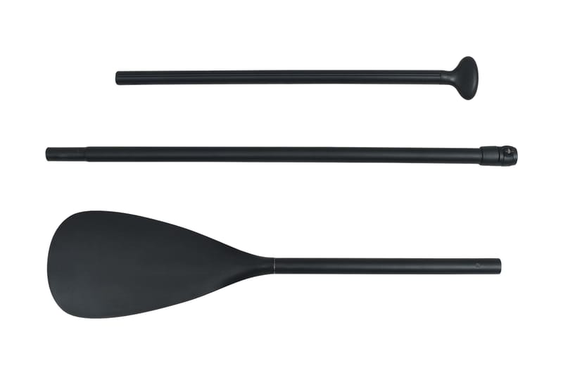 SUP-padleåre 215 cm aluminium svart - Svart - Hage - Utendørsbad - Bassengtilbehør - Vannleketøy