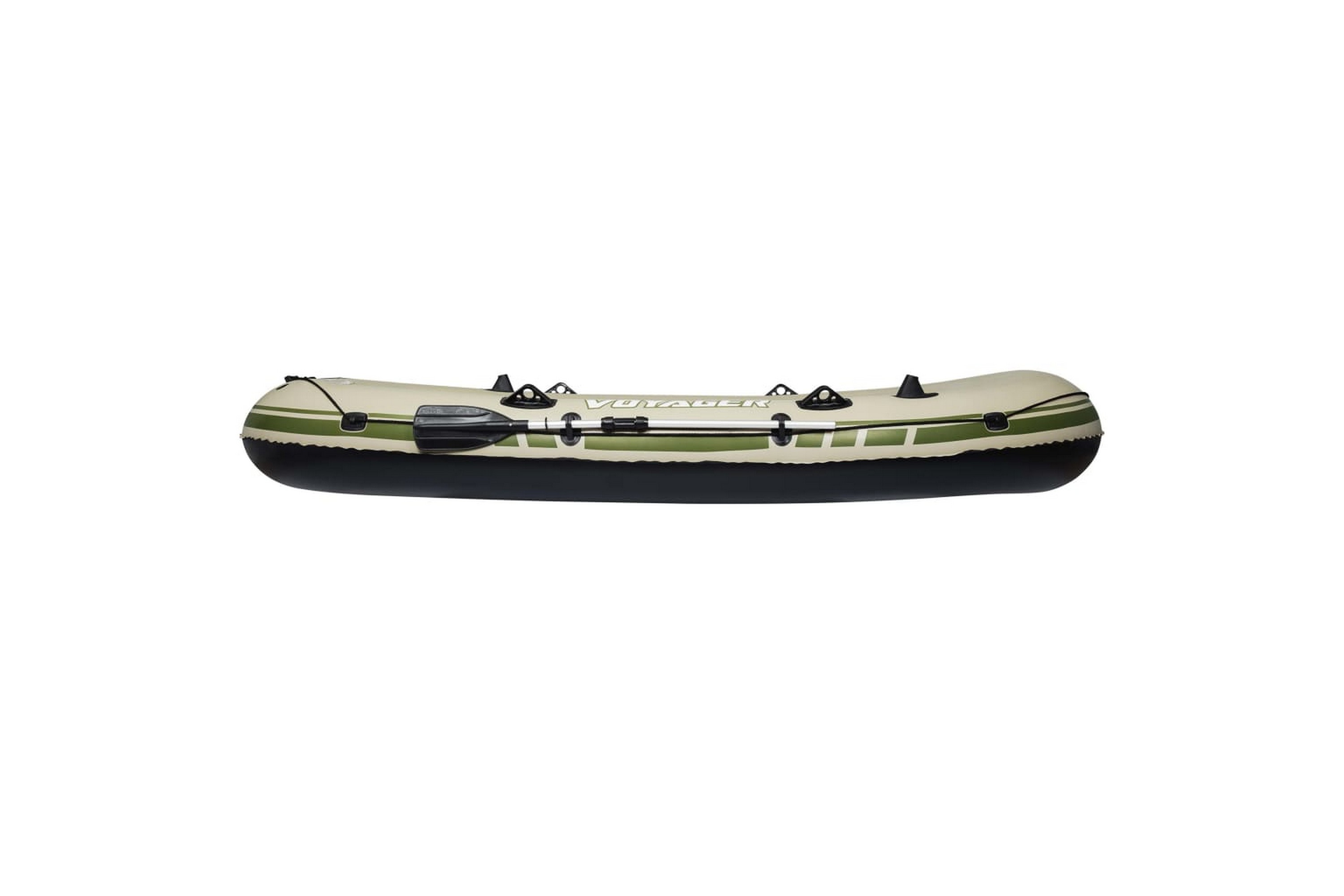 Bestway Oppblåsbar båt Hydro Force Voyager 500 348x141 cm - grönn