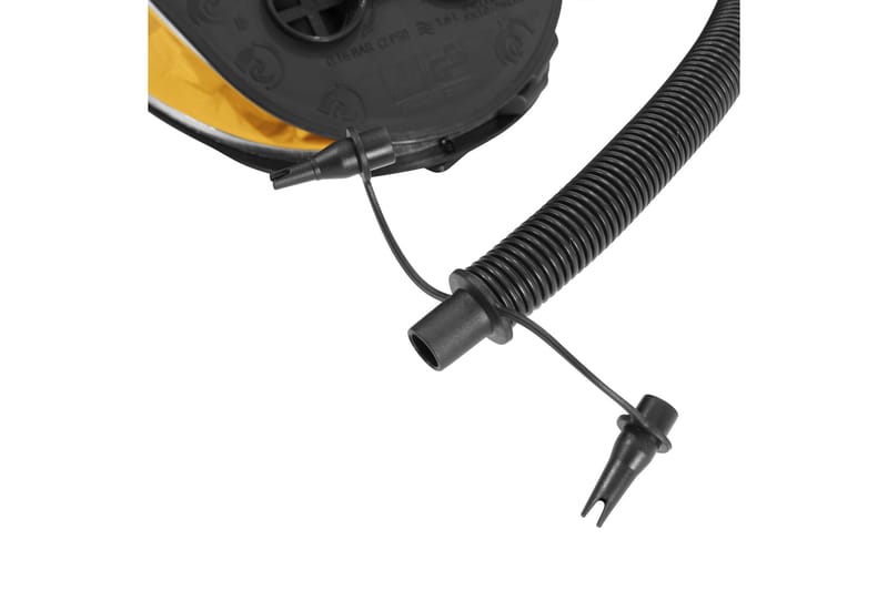 Bestway Air Step Pro - Fotpumpe 28x22 cm Gul - Bestway - Hage - Utendørsbad - Rengjøring til basseng - Sirkulasjonspumpe & bassengpumpe