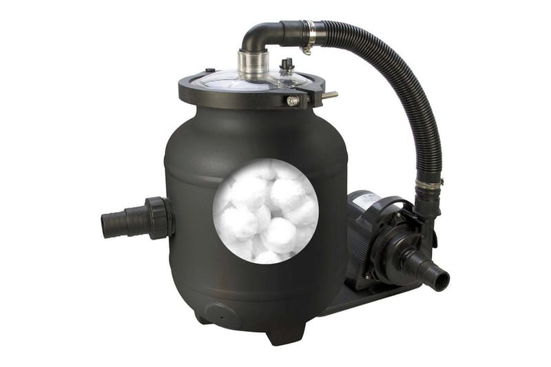 Filtersystem Swim & Fun filterballer 100 W - 100 W - Hage - Utendørsbad - Rengjøring til basseng - Sandfilter