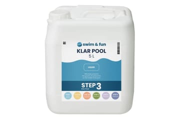KlarPool Swim & Fun 5L - Hage - Utendørsbad - Rengjøring til basseng - Basseng kjemi & klortabletter