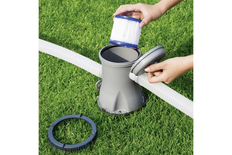 Flowclear Filter Cartridge (I) 2-pack Hvit - Bestway - Hage - Utendørsbad - Rengjøring til basseng - Patronfilter