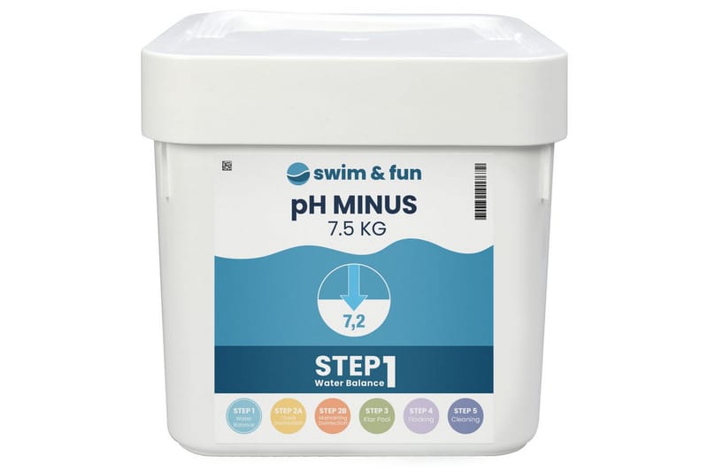 PH Swim & Fun Minus - Hage - Utendørsbad - Rengjøring til basseng - Basseng kjemi & klortabletter