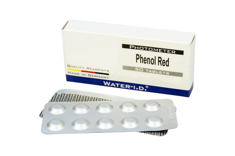 Pool Lab Påfylling Swim & Fun 50 stk. Fenolrødt, Fenolrødt