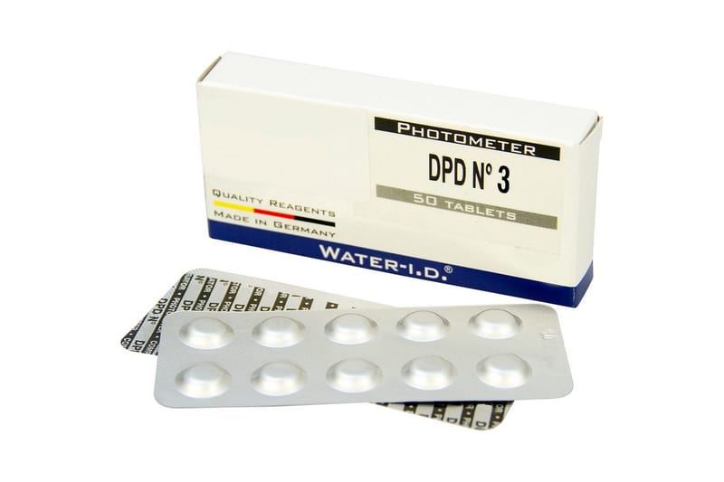 Pool Lab Påfylling Swim & Fun DPD 50 stk Nr. 3, Nr. 3