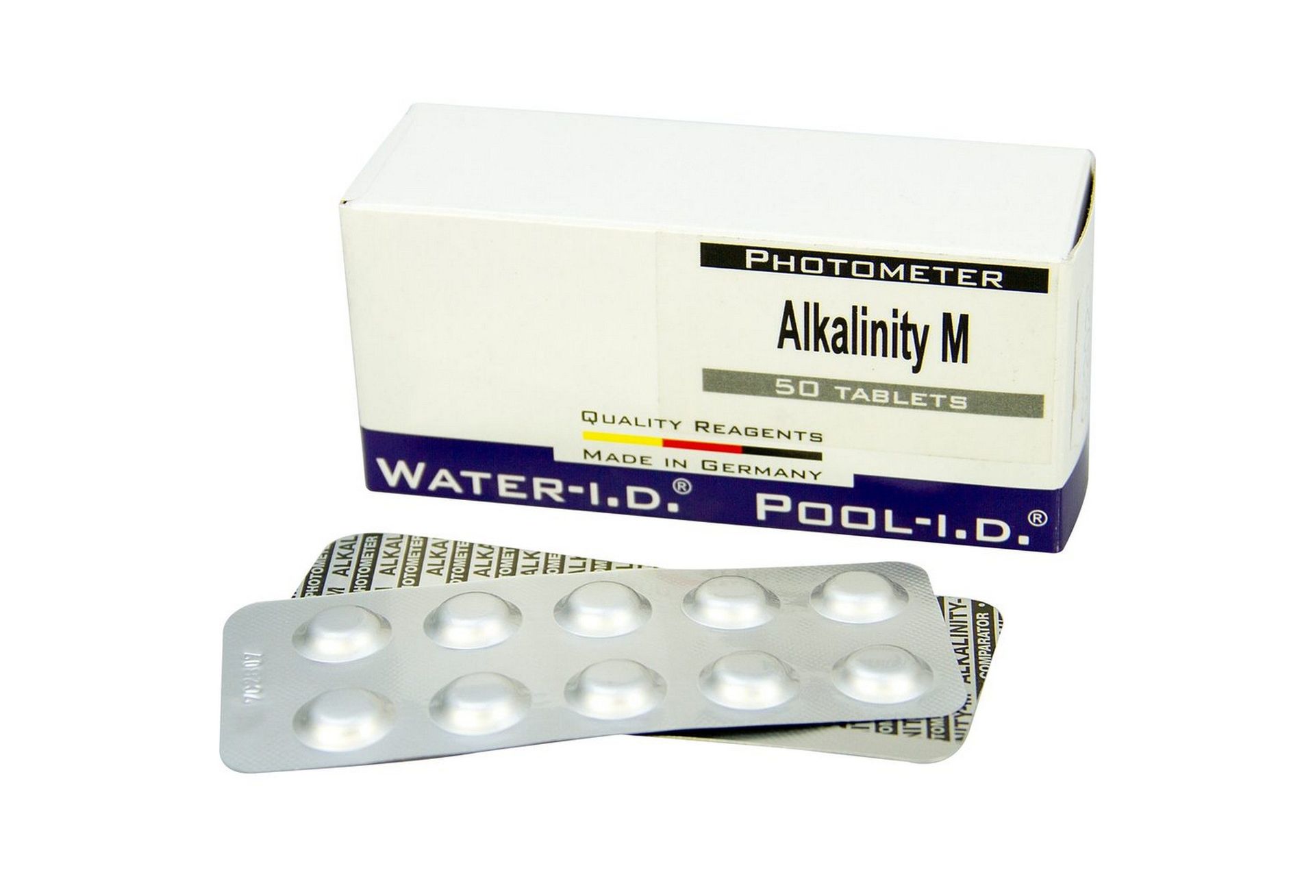 Pool Lab Påfylling Swim & Fun 50 stk. Alkalinitet - Alkalinitet