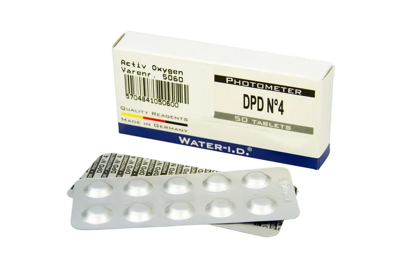 Pool Lab Påfylling Swim & Fun DPD nr 4 Aktivt oksygen 50 stk, undefined